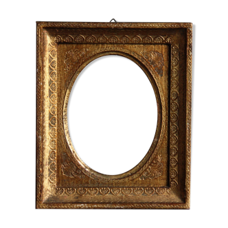 Florentine-style gilded frame