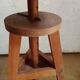 Oiled wood sculptor's harness