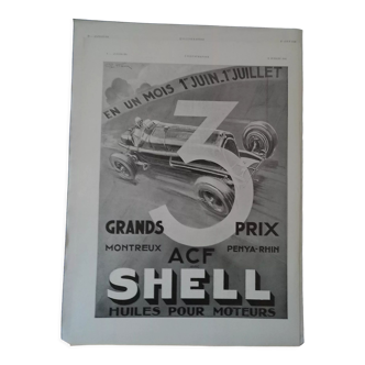 An advertisement for Shell oil