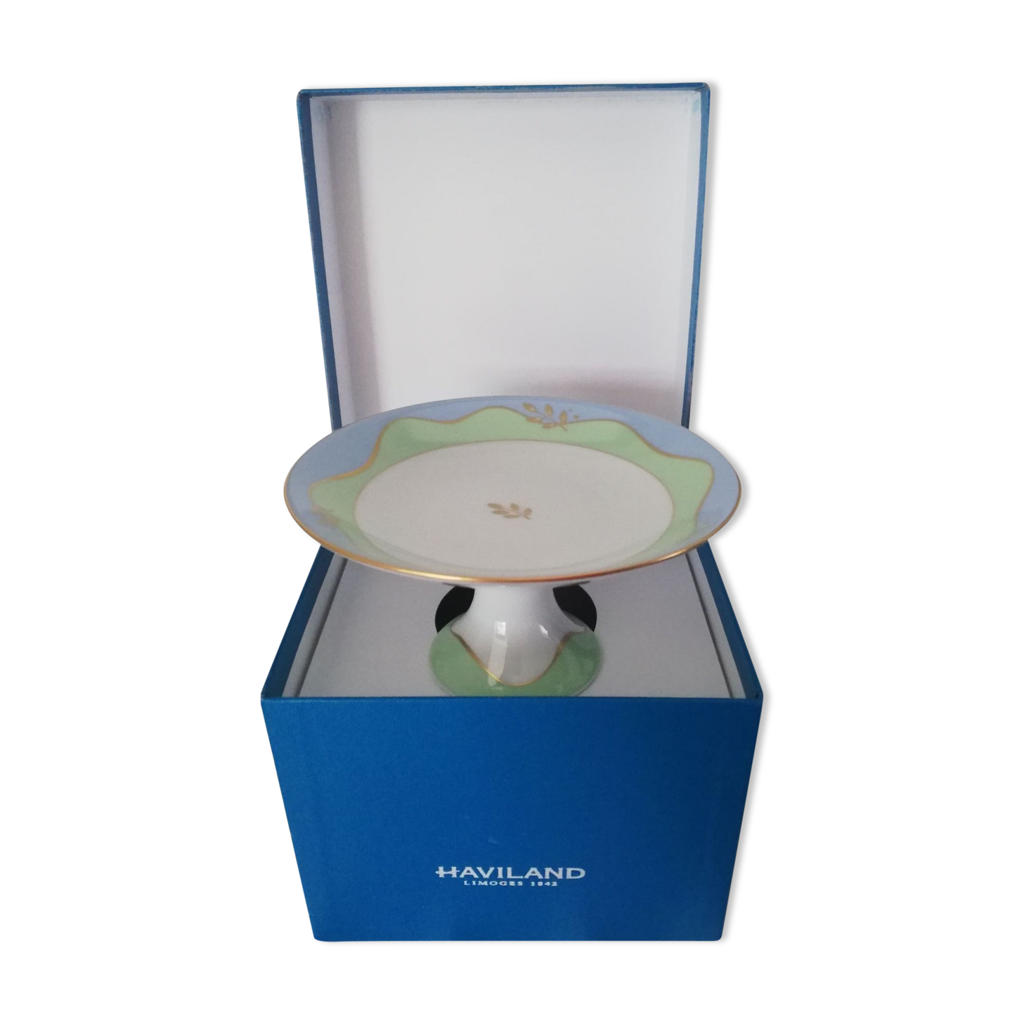 Stand cup porcelain Haviland Limoges