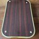 Vintage brass and formica tray 1950s