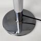 Large table lamp “Gulp,” chrome-plated, by Ingo Maurer for Design M, Germany, 1960s