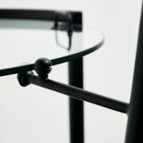 Fauteuil et table postmodernes, ensemble de 2