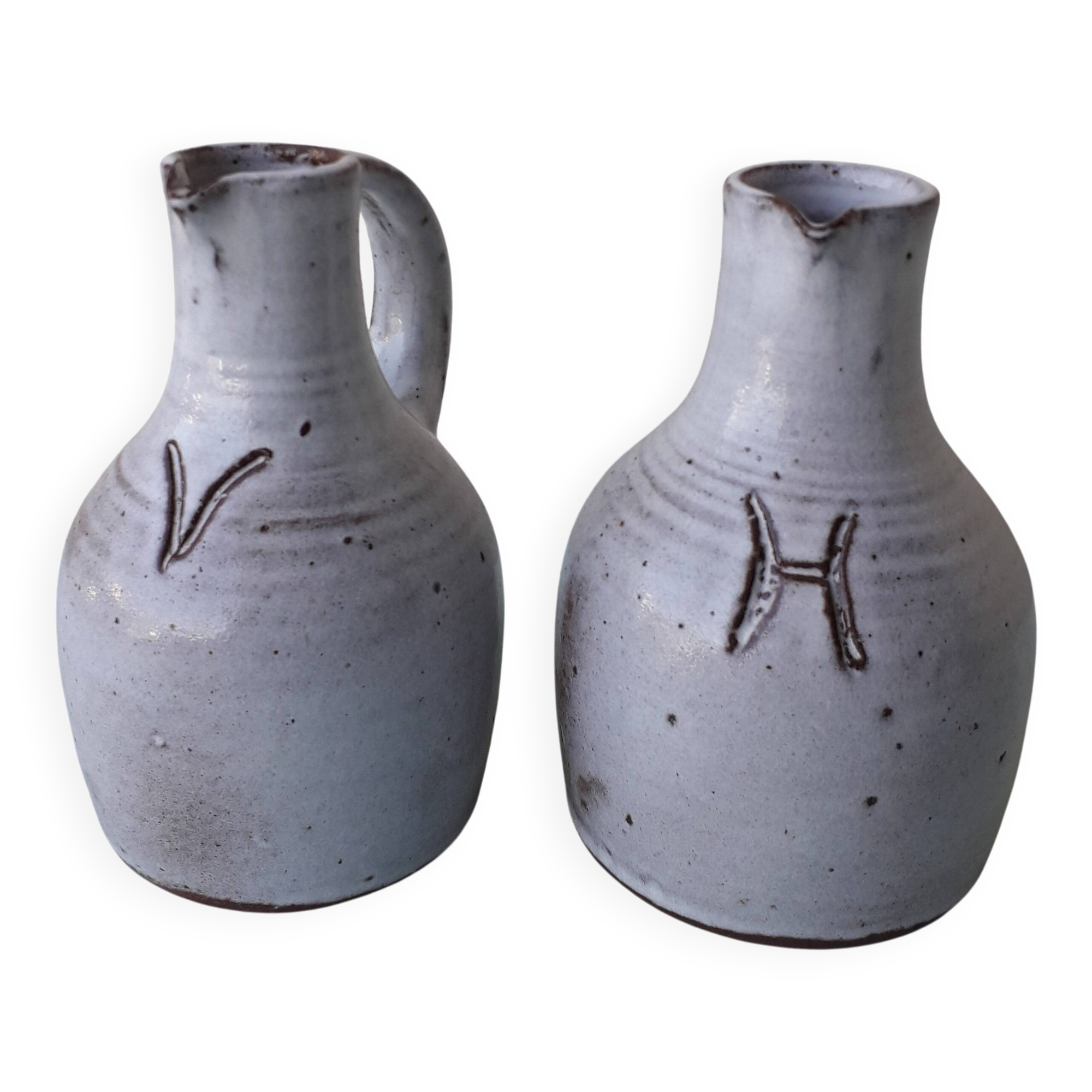 Huilier vinaigre en grès Pierlot