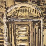 Painting a.florian "new york" 1981