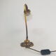 Lampe fleur en bronze doré