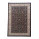 Black floral AKKA oriental rug - Wool