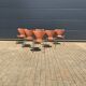 Fritz Hansen series 7 Vlinderstoelen in Cognac leather NIEUW!!