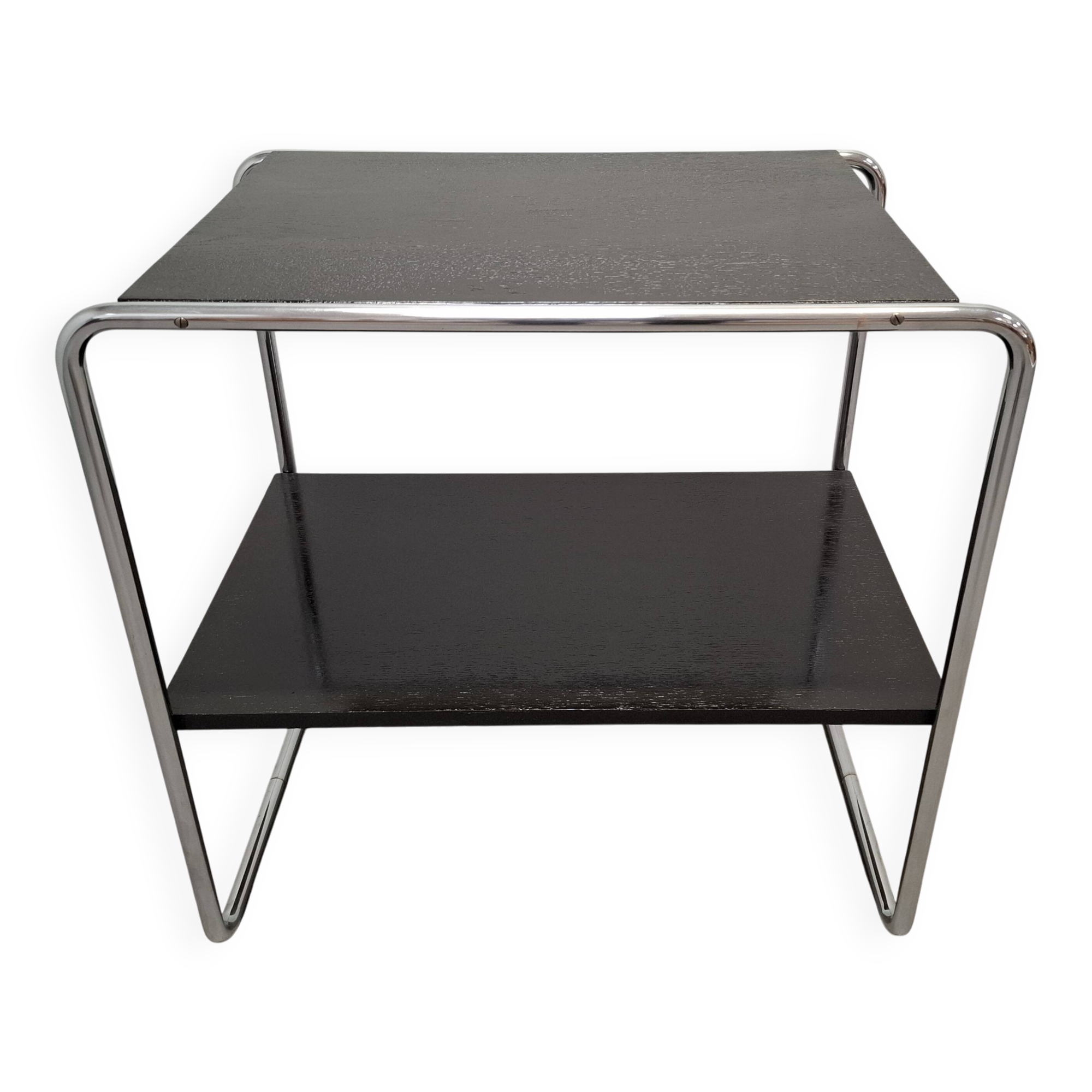 Bauhaus Side Table Attributed to Marcel Breuer, Czechoslovakia