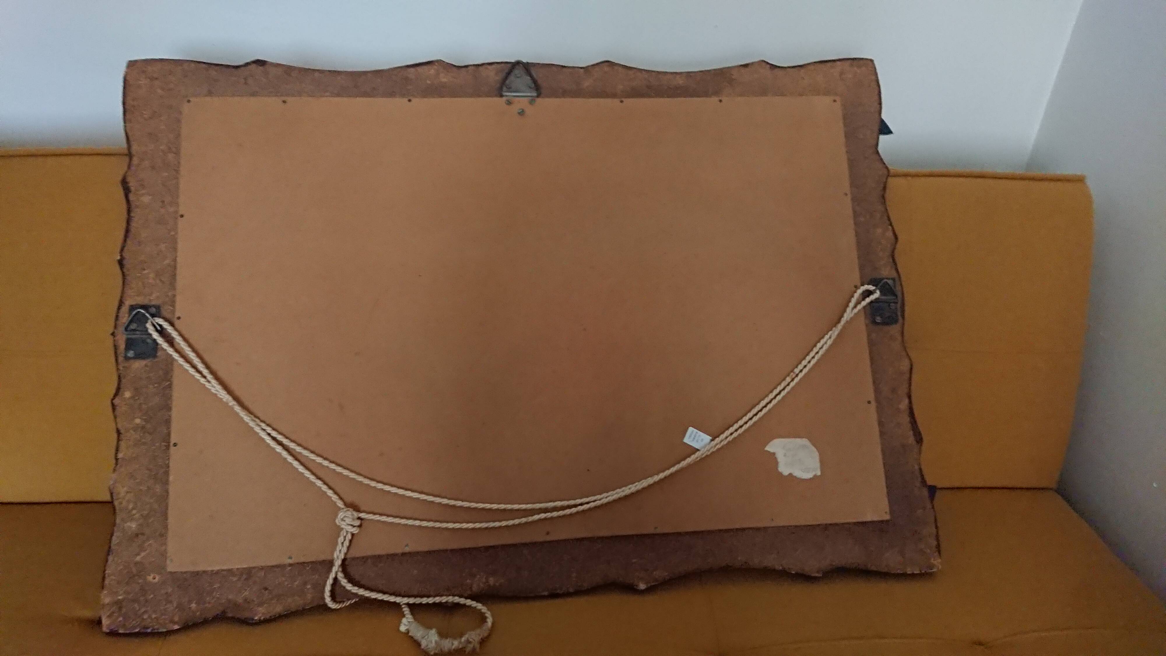 Large Venetian mirror 100x70 old