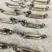Set of 12 vintage knife rests, place card holders.