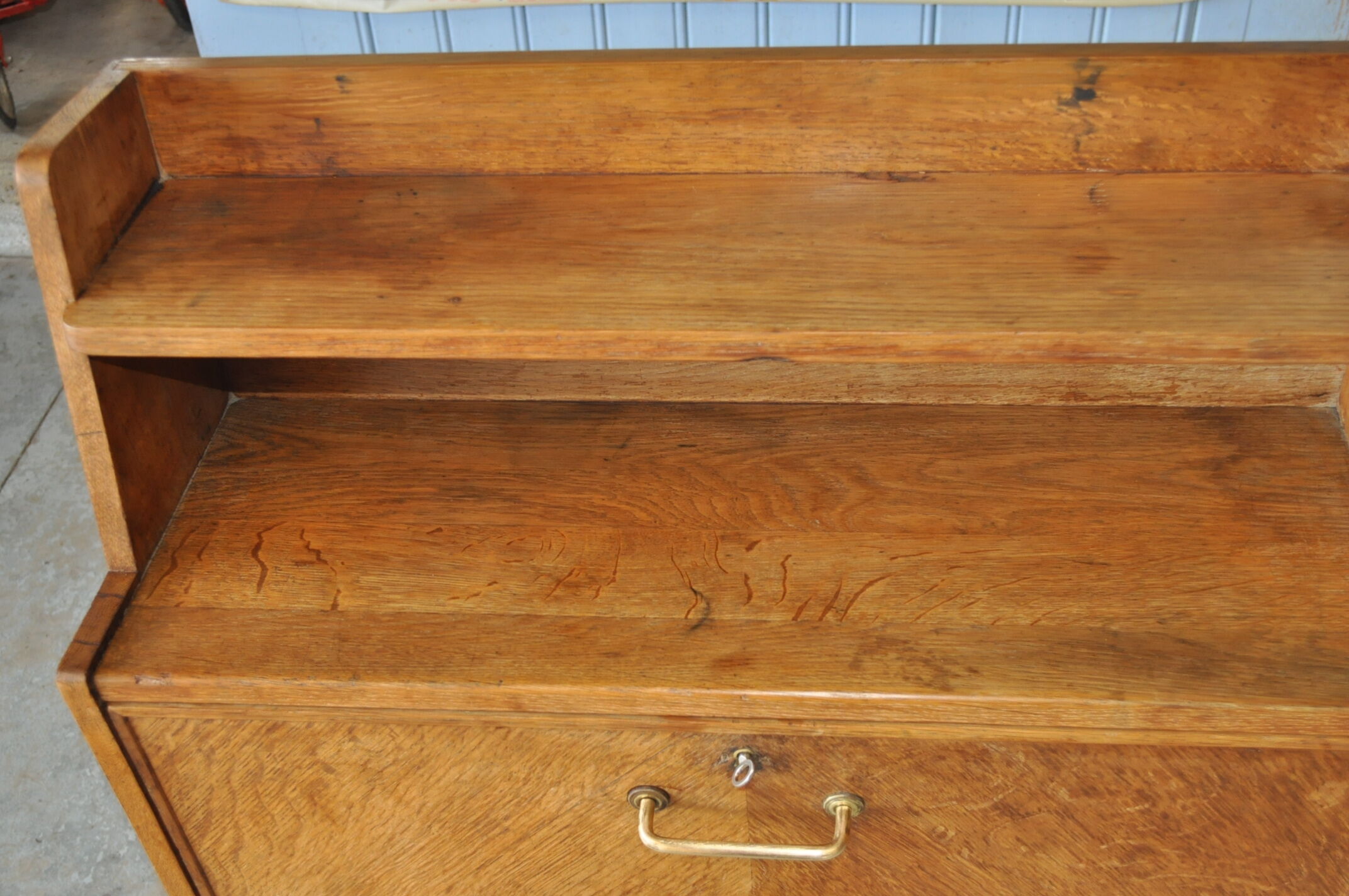 Vintage wall secretary