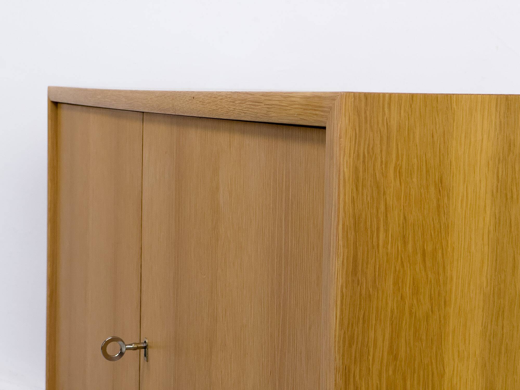 Vintage Oak Cabinet from Wk Möbel, 1974