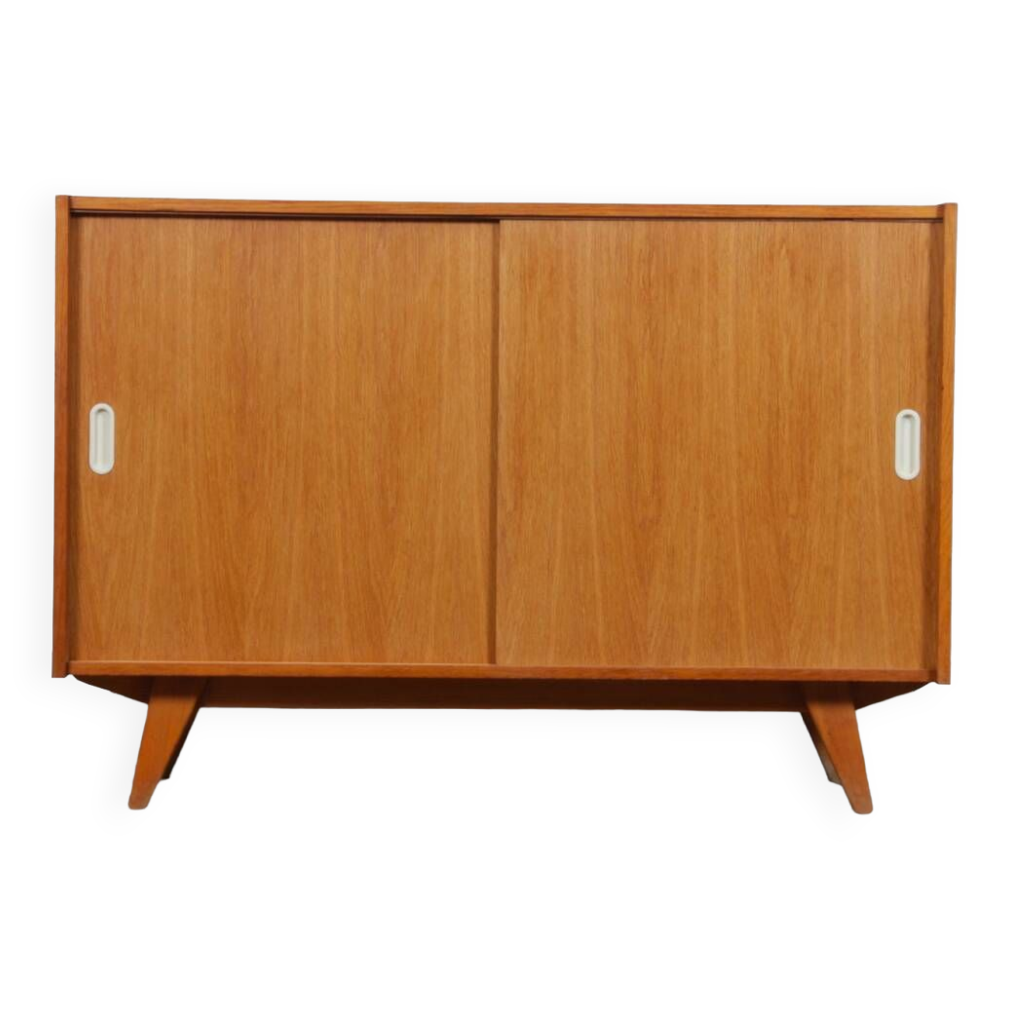 Oak chest of drawers, model U-452, by Jiroutek for Interier Praha, 1960