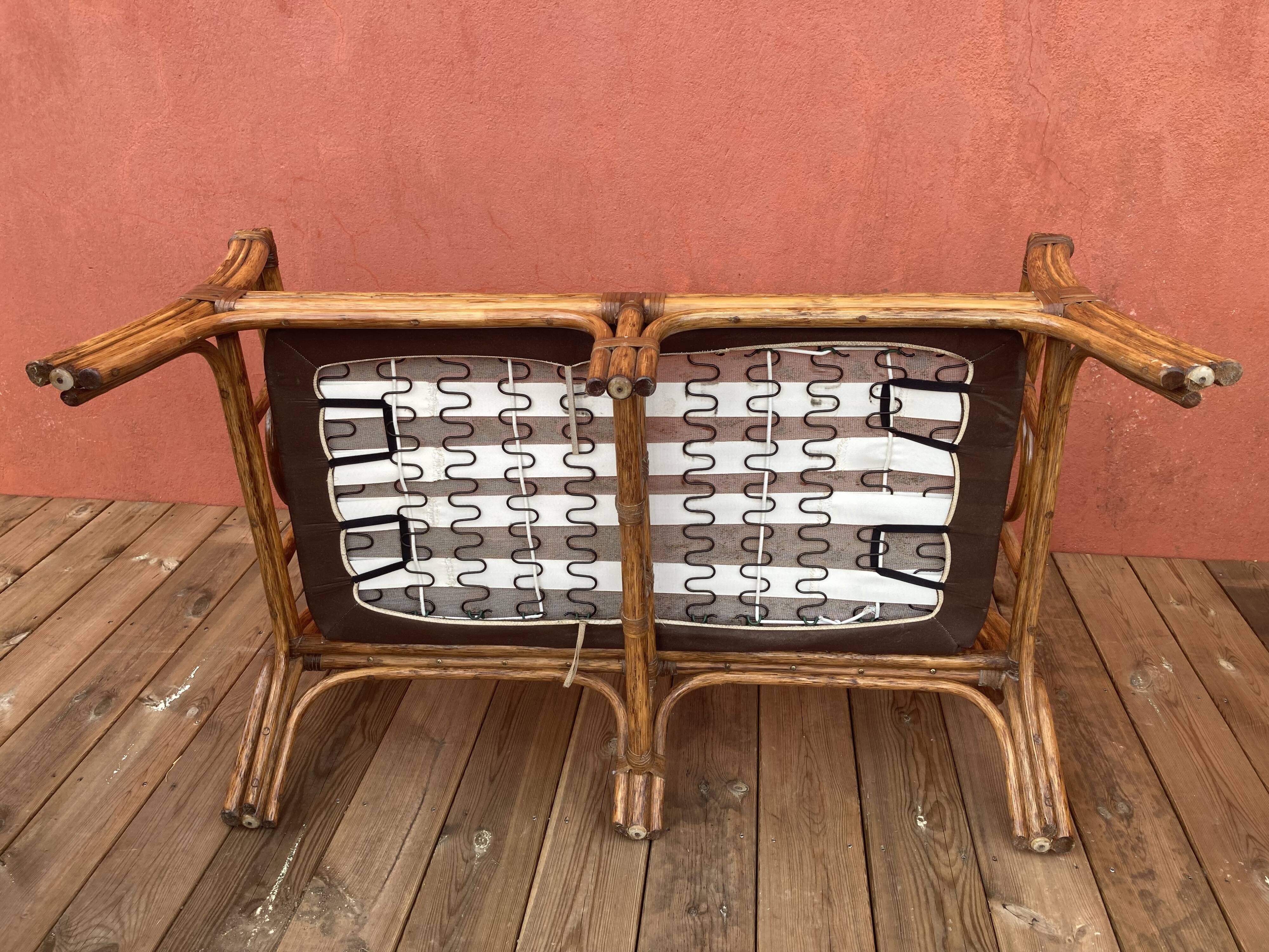 Vintage bamboo salon