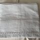 Old fine linen curtain, monogram "GH" (230x320)