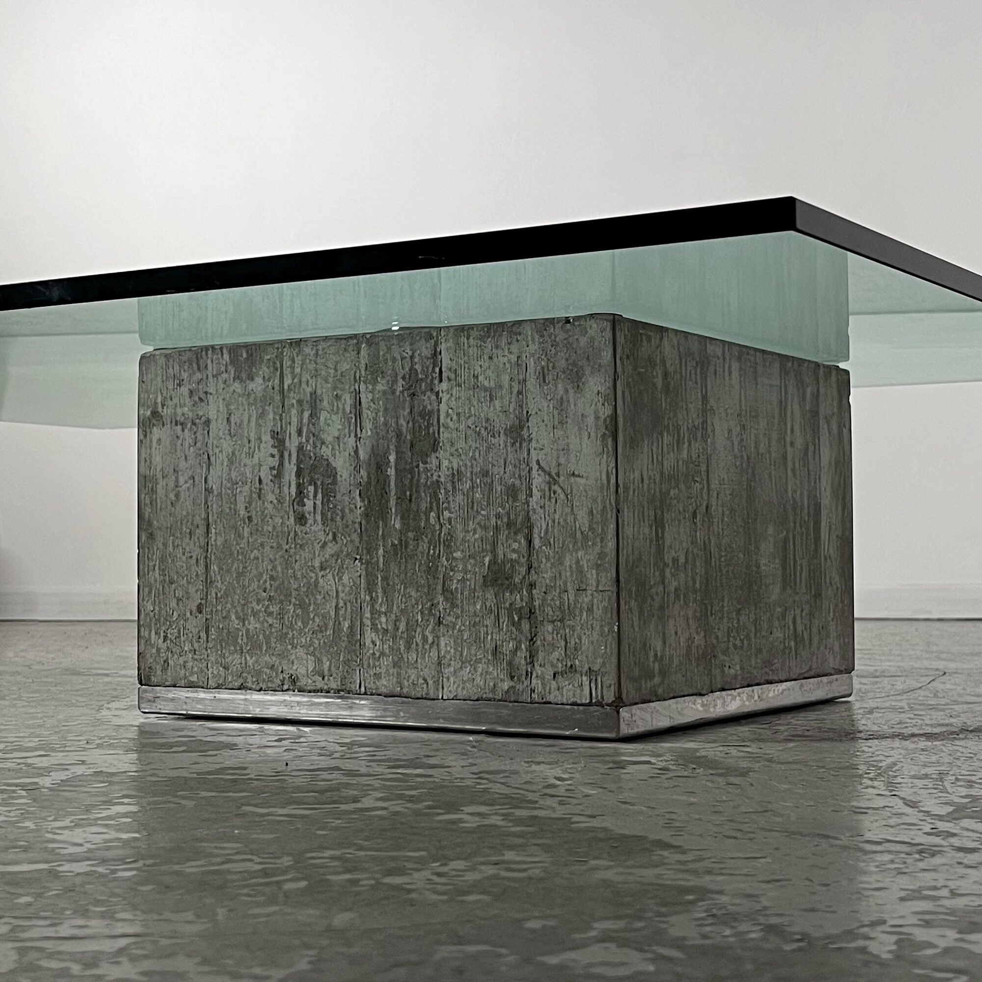 Table basse modèle Sapo par Sergio et Giorgio Saporiti pour Saporiti Italia années 70