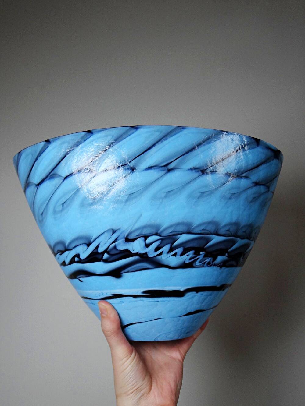 Murano glass centerpiece, bowl or large bowl "Yourmurano" handcrafted