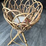 Rattan plant holder