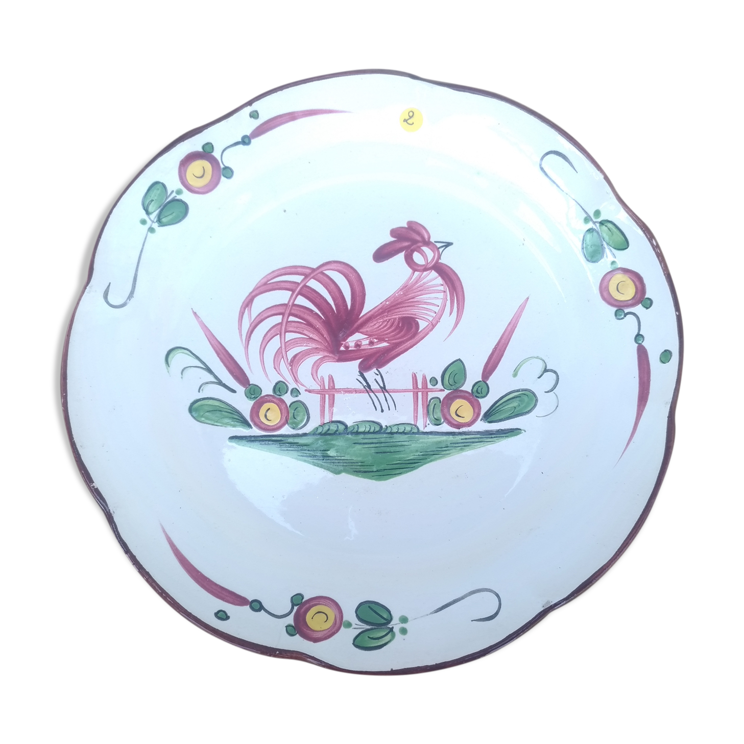 La rochelle plate - rooster no. 2