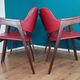 Set of 4 Mid-Century Modern Teak Dining Chairs 1960's