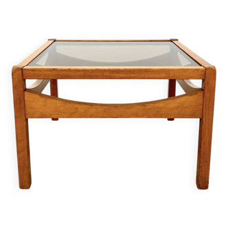 "Reverso" Coffee Table Structure – New Bronze Glass