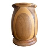Wooden vase 70s