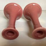 Pair of Scandinavian Asbo Stentøj Køge candlesticks