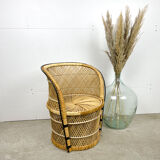 Children's peacock chair