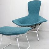 Harry Bertoia for Knoll International Bird Chair and Ottoman