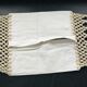 Housse de coussin laine et macramé