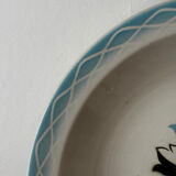 Vintage shallow plate Digoin Sarreguemines Albert