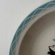 Vintage shallow plate Digoin Sarreguemines Albert