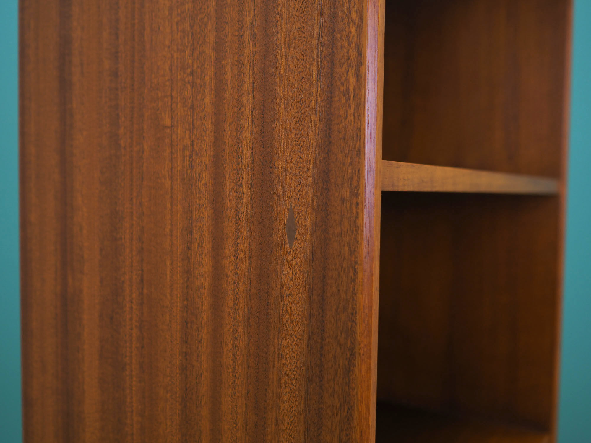 Teak bookcase, Danish design, 1970s, production: Denmark