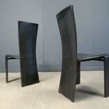 Vintage dining chairs by Pietro costantini, 1980s, set of 6