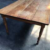 Louis Philippe farm table at 6 feet