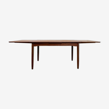 Large Danish extendable dining table in Teak, 1960