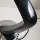 Mid century black and chrome 'Boomerang' lamp from Fase, Madrid, c.1960