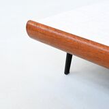 Dick Cordemeijer Cleopatra daybed white fabric Auping Netherlands 1954