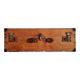 Old wooden trunk or suitcase