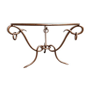 table basse en fer forgé