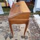 Slant-top desk, donkey-back writing desk