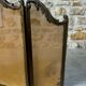 Fireplace screen in brass Louis XV style
