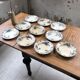 10 plates Terre de Fer Floreal Boulenger