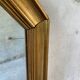 Octagonal Wall Mirror with Vintage Molded Gilded Wood Frame