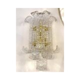 Transparent Lingue Murano Glass Wall Lamp by Simoeng