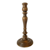 Bougeoir en bois tourné 26 cm