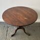 Georgian style antique  oak tilt top tripod occasional side table