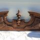 Wood decoration pediment
