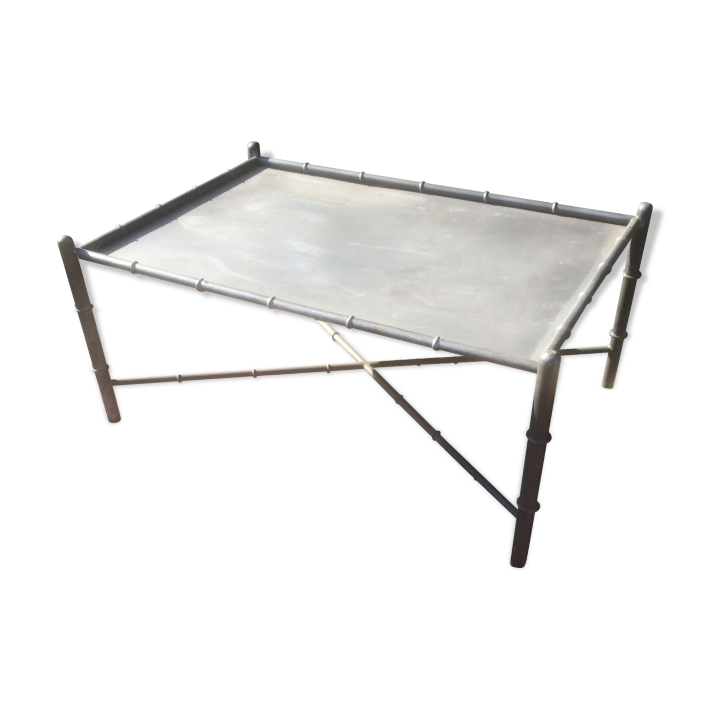 Industrial coffee table